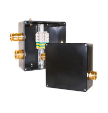 РТВ 1007 — соединительная коробка для соединения нагревательных секций на базе трехфазных нагревательных кабелей постоянной мощности