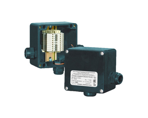 РТВ 404 — соединительная коробка для подключения датчиков температуры в KatalogObogreva.ru