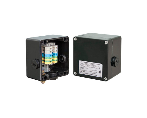 УСК 12.БН — соединительная коробка для подвода питания к саморегулирующимся нагревательным кабелям в KatalogObogreva.ru