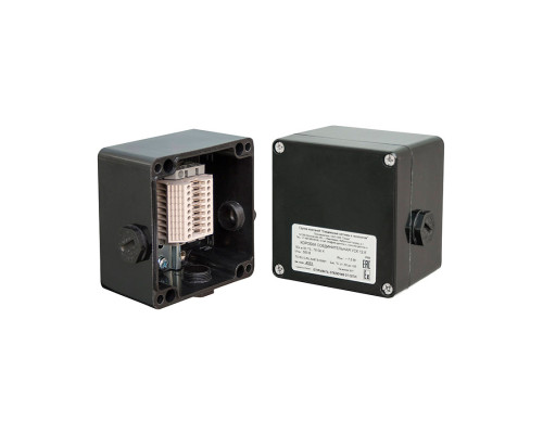 УСК 12.К — соединительная коробка для подключения кабелей передачи данных и сигналов, а также датчиков температуры в KatalogObogreva.ru