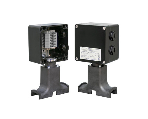 УСК 12.КН — соединительная коробка для подключения кабелей передачи данных и сигналов, а также датчиков температуры, с устройством ввода кабеля под теплоизоляцию в KatalogObogreva.ru