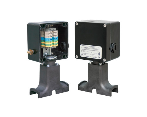 УСК 12.Н — соединительная коробка для подвода питания к саморегулирующимся нагревательным кабелям с устройством ввода кабеля под теплоизоляцию в KatalogObogreva.ru