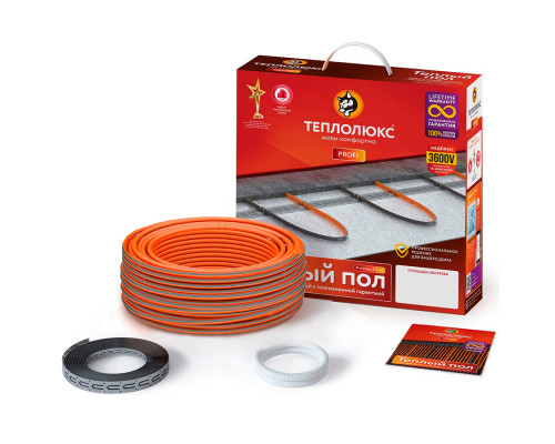 Теплолюкс ProfiRoll-1800 (1800 Вт, 101.5 м) — греющий кабель для теплого пола в стяжку или ровнитель в KatalogObogreva.ru