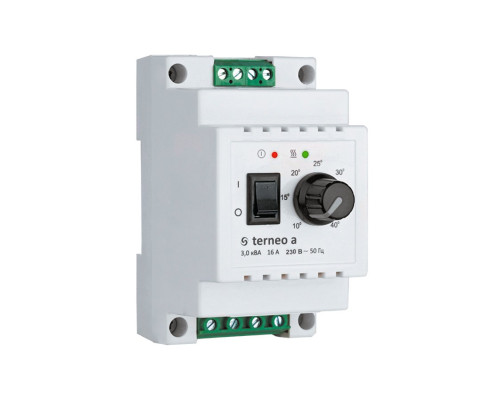 Terneo A, механический терморегулятор на дин-рейку для теплого пола в KatalogObogreva.ru