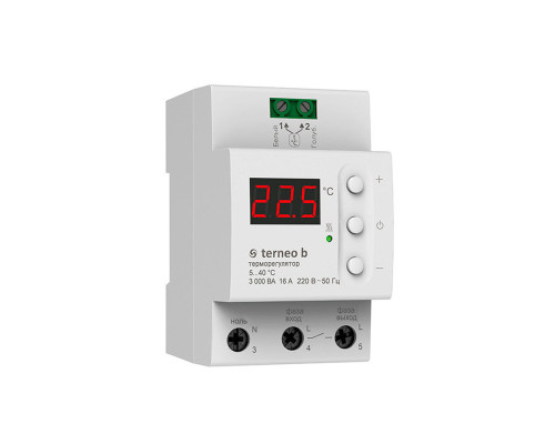 Terneo B 32А, цифровой терморегулятор на DIN рейку для теплого пола в KatalogObogreva.ru
