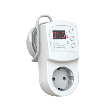 Terneo EG, цифровой терморегулятор в розетку для обогрева инкубаторов и террариумов