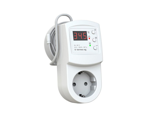Terneo EG, цифровой терморегулятор в розетку для обогрева инкубаторов и террариумов в KatalogObogreva.ru