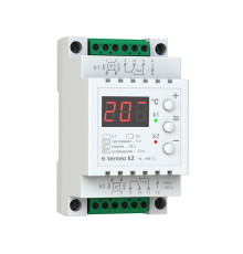Terneo K2, цифровой терморегулятор двухзональный для систем обогрева и охлаждения