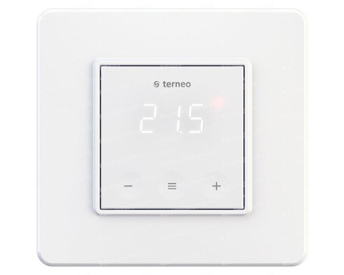Terneo SX, программируемый терморегулятор (сенсорный) c Wi-Fi для теплого пола в KatalogObogreva.ru