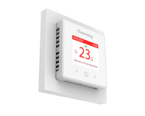 Thermoreg TI-970 White, программируемый терморегулятор (сенсорный) для теплого пола в KatalogObogreva.ru