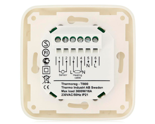 Thermoreg TI-900, программируемый терморегулятор для теплого пола в KatalogObogreva.ru
