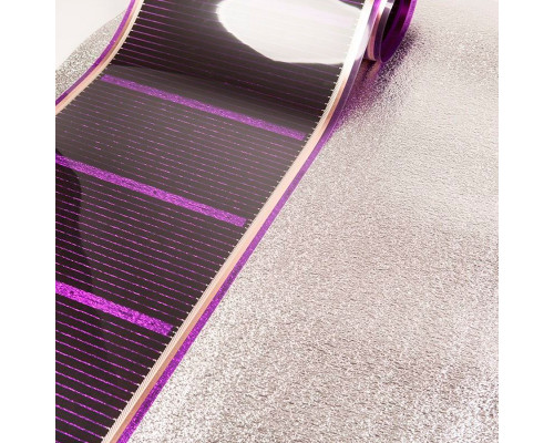 Violet Floor 210 Вт, 50 см — инфракрасная пленка полосатая для теплого пола в KatalogObogreva.ru