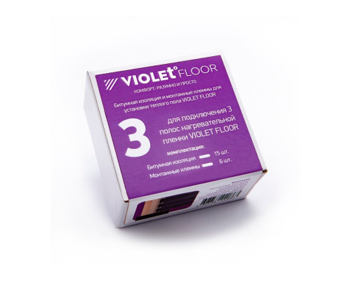 Монтажный набор VF3 с зажимами (для пленки) в KatalogObogreva.ru