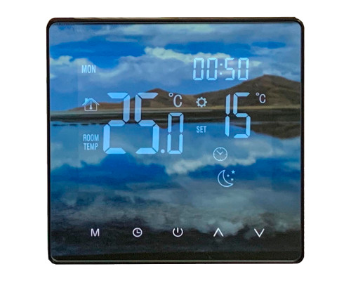 WarmLife 2 Mirror, сенсорный программируемый терморегулятор для теплого пола в KatalogObogreva.ru