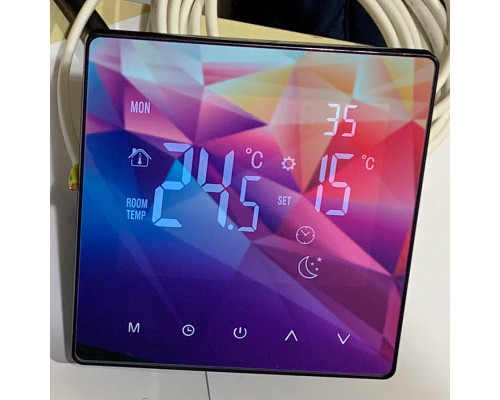 WarmLife 2 Mirror, сенсорный программируемый терморегулятор для теплого пола в KatalogObogreva.ru