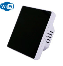 WarmLife Mirror White WiFi, сенсорный программируемый терморегулятор для теплого пола