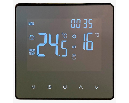 WarmLife TT02, сенсорный программируемый терморегулятор для теплого пола в KatalogObogreva.ru