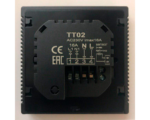 WarmLife TT02, сенсорный программируемый терморегулятор для теплого пола в KatalogObogreva.ru