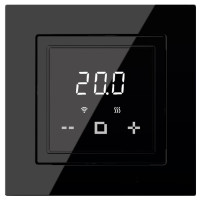 X4.44 Black, сенсорный программируемый терморегулятор для теплого пола