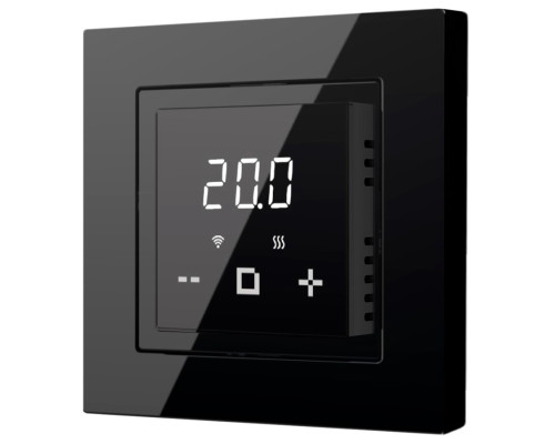 X4.44 Black, сенсорный программируемый терморегулятор для теплого пола в KatalogObogreva.ru