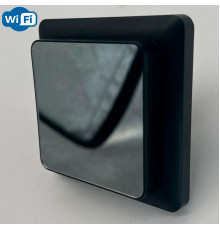 X1S.116 Mirror Wi-Fi Black, сенсорный программируемый терморегулятор для теплого пола
