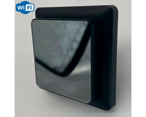 X1S.116 Mirror Wi-Fi Black, сенсорный программируемый терморегулятор для теплого пола в KatalogObogreva.ru
