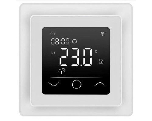X1S.116 Wi-Fi White, сенсорный программируемый терморегулятор для теплого пола в KatalogObogreva.ru