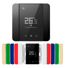 X1S.531 Black, сенсорный программируемый терморегулятор для теплого пола