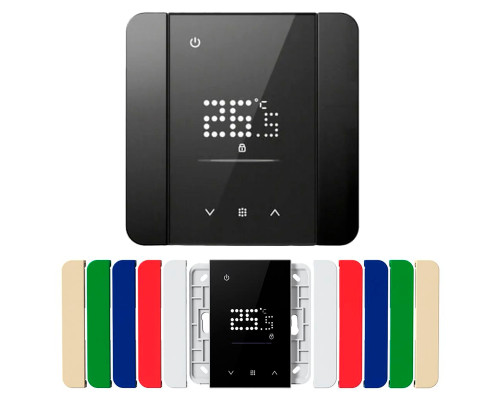 X1S.531 Black, сенсорный программируемый терморегулятор для теплого пола в KatalogObogreva.ru