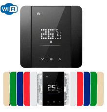 X1S.531 Wi-Fi Black, сенсорный программируемый терморегулятор для теплого пола