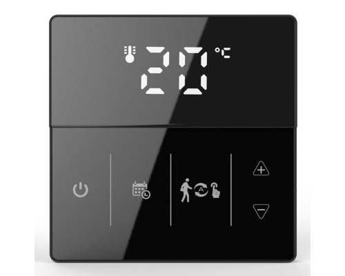 X1S.609 Black, сенсорный программируемый терморегулятор для теплого пола в KatalogObogreva.ru