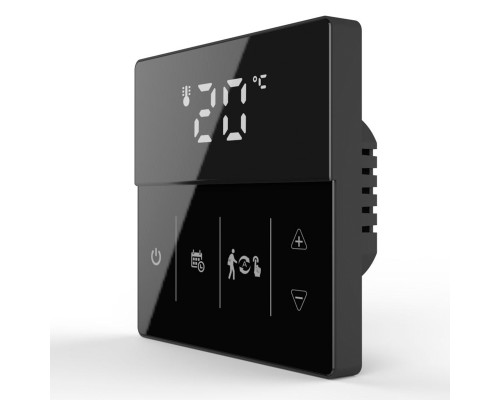 X1S.609 Black, сенсорный программируемый терморегулятор для теплого пола в KatalogObogreva.ru