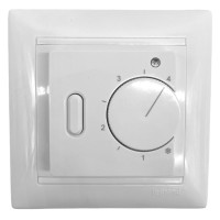 OEM F21 White (аналог X2.730), механический терморегулятор для теплого пола