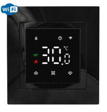 X1S.F22 Wi-Fi Black, сенсорный программируемый терморегулятор для теплого пола