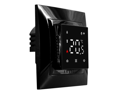 X1S.F22 Wi-Fi Black, сенсорный программируемый терморегулятор для теплого пола в KatalogObogreva.ru