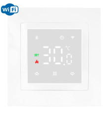 X1S.F22 Wi-Fi White, сенсорный программируемый терморегулятор для теплого пола