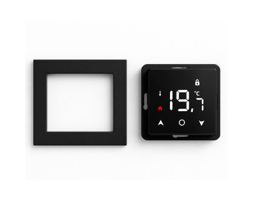 X1S.F23 Wi-Fi Black, сенсорный программируемый терморегулятор для теплого пола в KatalogObogreva.ru