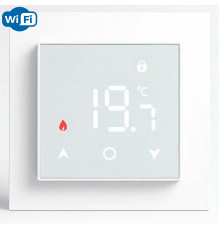X1S.F23 Wi-Fi White, сенсорный программируемый терморегулятор для теплого пола