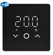 X1S.S29 Wi-Fi Black, сенсорный программируемый терморегулятор для теплого пола