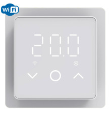 X1S.S29 Wi-Fi White, сенсорный программируемый терморегулятор для теплого пола