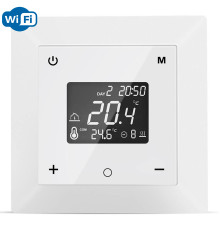 X1S.F50 Wi-Fi White, сенсорный программируемый терморегулятор для теплого пола