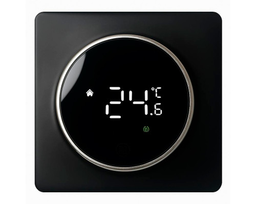 X1S.LUX007 Black, сенсорный программируемый терморегулятор для теплого пола в KatalogObogreva.ru