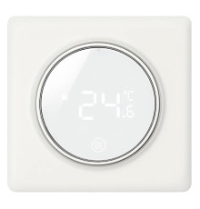 X1S.LUX007 White, сенсорный программируемый терморегулятор для теплого пола