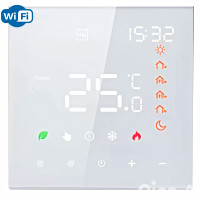 X1S.WL ver3.0 Wi-Fi White, сенсорный программируемый терморегулятор для теплого пола