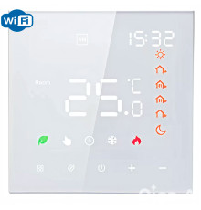 X1S.WL ver3.0 Wi-Fi White, сенсорный программируемый терморегулятор для теплого пола