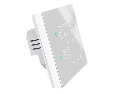 X1S.WL ver3.0 Wi-Fi White, сенсорный программируемый терморегулятор для теплого пола в KatalogObogreva.ru