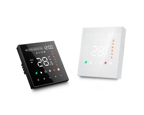 X1S.WL ver3.0 Wi-Fi White, сенсорный программируемый терморегулятор для теплого пола в KatalogObogreva.ru