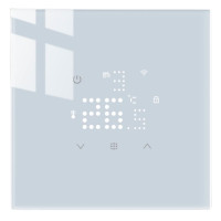 X1S.WL ver4.0 White, сенсорный программируемый терморегулятор для теплого пола